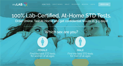 Desktop Screenshot of mylabbox.com